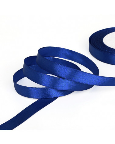 Nastro Raso Liscio 10mm 100 Yard Blu