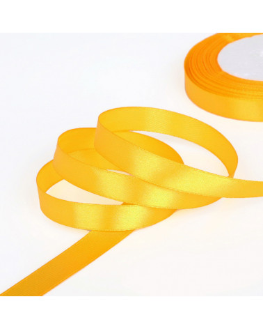 Nastro Raso Liscio 15mm 100 Yard Giallo