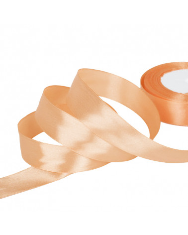 Nastro Raso Liscio 15mm 100 Yard Rosa Pesca