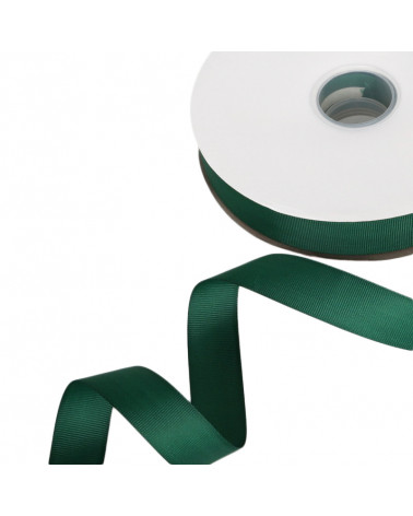 Nastro Raso Rigato Gros Grain 20mm 100 Yard Verde