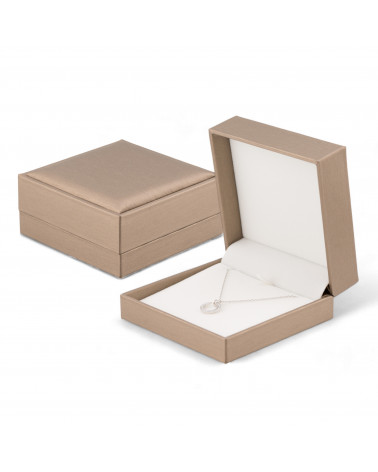 Astucci Per Gioielli Linea SANTORINI 90x90x40mm Collana 6 pezzi Bronzo