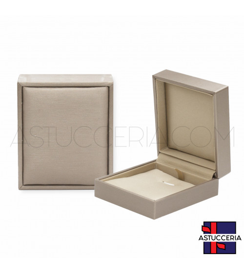 Astucci Per Gioielli Linea SANTORINI 70x80x35mm Collana 6 pezzi Tortora