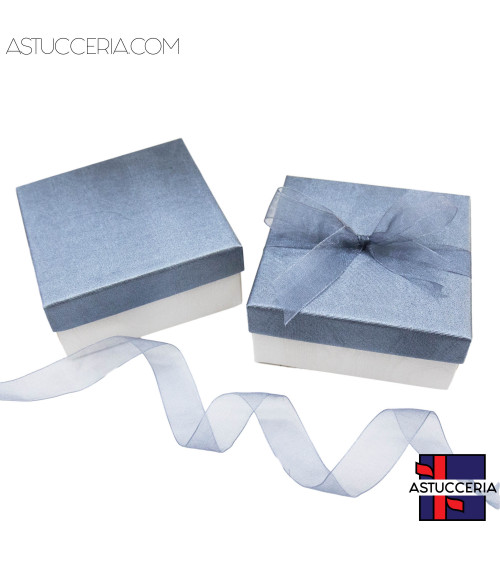 Astuccio In Cartoncino Linea VENEZIA 90x90x30mm 24 pezzi Blu