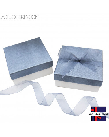 Astuccio In Cartoncino Linea VENEZIA  90x90x30mm 24 pezzi Blu