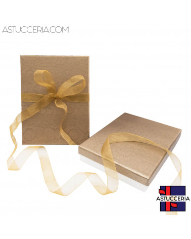 Astuccio In Cartoncino Linea VENEZIA 130x180x30mm 12 pezzi Bronzo