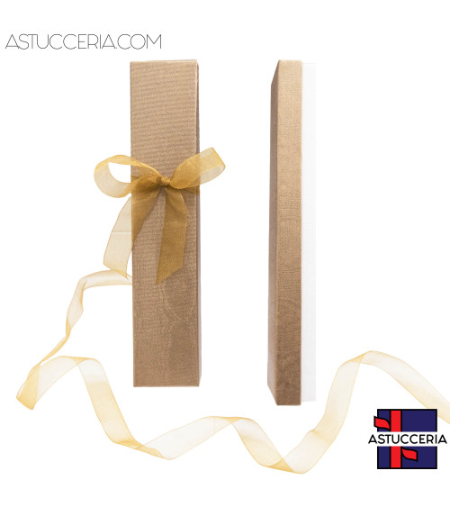 Astuccio In Cartoncino Linea VENEZIA 215x45x27mm 12 pezzi Bronzo