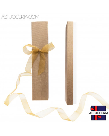 Astuccio In Cartoncino Linea VENEZIA 215x45x27mm 12 pezzi Bronzo