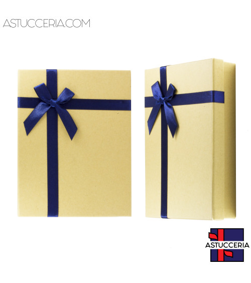 Astuccio In Cartoncino Linea KRAFT 130x180x35mm 12 pezzi Blu
