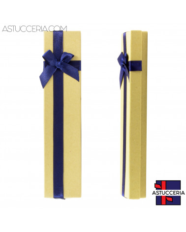 Astuccio In Cartoncino Linea KRAFT 215x45x28mm 12 pezzi Blu