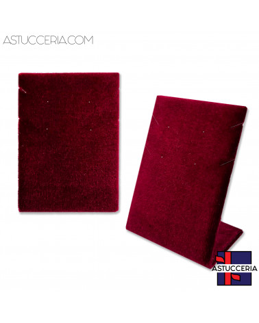 Espositore Pannello L Multiuso Linea ALESSANDRIA 2 pezzi S Rosso