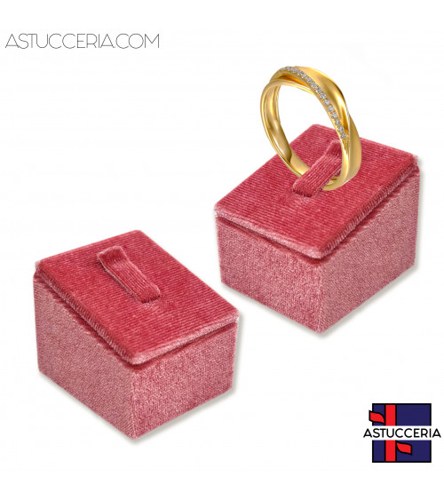 Espositore Per Anelli Linea ALESSANDRIA 2 pezzi Rosa