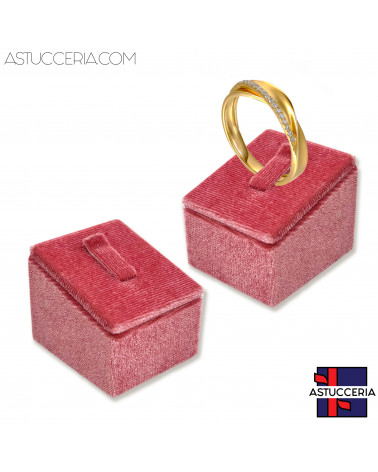 Espositore Per Anelli Linea ALESSANDRIA 2 pezzi Rosa