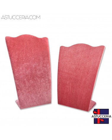 Espositore Per Collane Linea ALESSANDRIA H 25cm H 30cm 2 pezzi Rosa