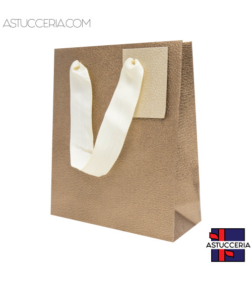 Busta Shopper Di Carta Linea AMALFI 11x13,5x5cm 12 pezzi