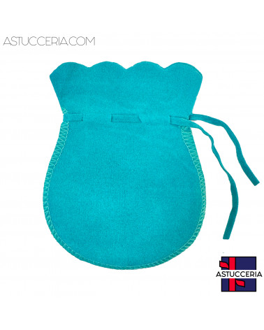 Sacchetti Regalo Di Microfibra Biflock Anfora  7x9cm 20 pezzi Ottanio