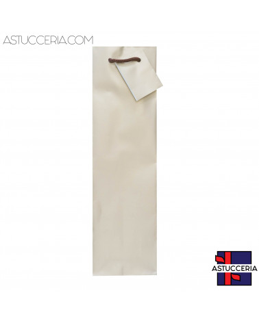 Busta Shopper Di Carta Linea VICENZA 8x28x4cm 12 pezzi Pirite