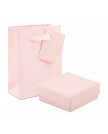 Astuccio In Cartoncino Linea BABY  60x60x22mm 24 pezzi + Shopper Rosa