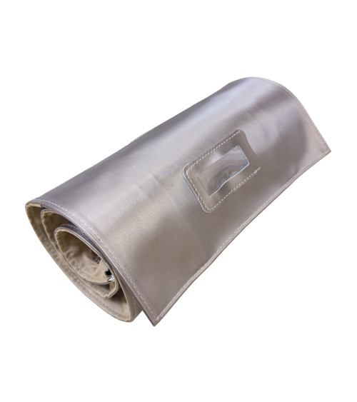 Rotolo Portagioielli Linea AURA 83x25cm Anelli 1 pezzo Bronzo   Bianco