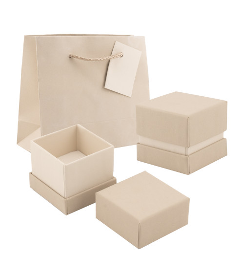 Astuccio In Cartoncino Linea BOLZANO 55x55x50mm 24 pezzi Shopper