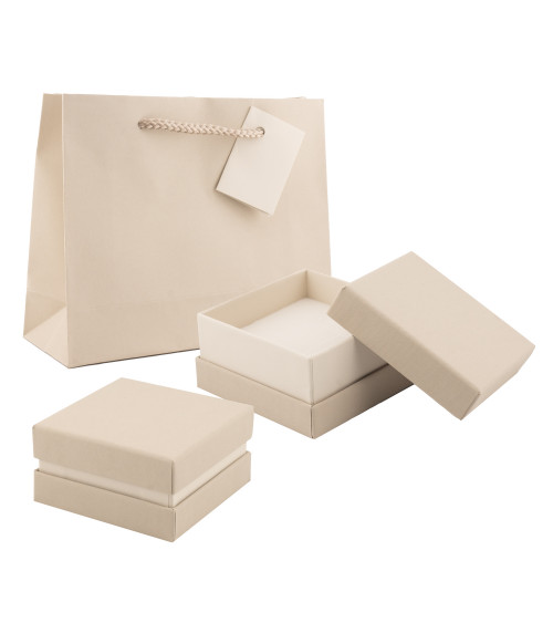 Astuccio In Cartoncino Linea BOLZANO 75x75x40mm 24 pezzi Shopper
