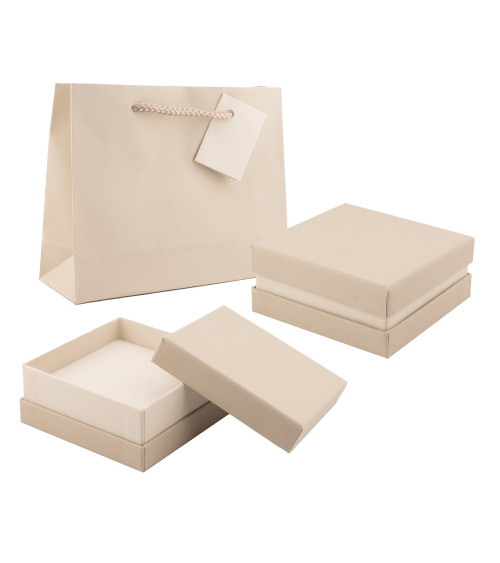 Astuccio In Cartoncino Linea BOLZANO 90x90x40mm 24 pezzi Shopper