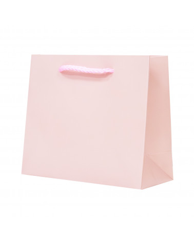 Busta Shopper Di Carta Linea BEBE 14x12x6cm 12 pezzi Rosa