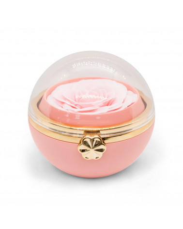 Astuccio Per Gioielli Linea ROSA Girevole Multiuso 100x100x100mm + Shopper Rosa