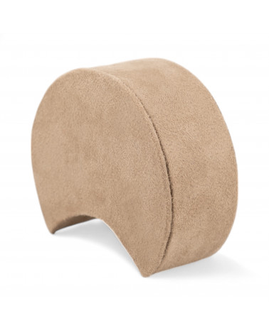 Espositore Multifunzione Linea SIENA Mezzaluna 93x38mm 1 pezzo Suede Tortora