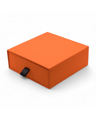 Astuccio In Cartoncino Linea CASSETTO 108x108x42mm 12 pezzi Arancio