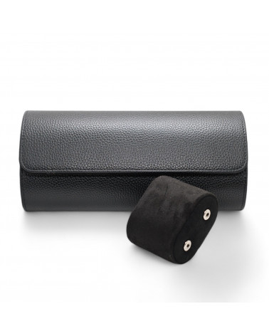 Custodia Per Orologi Di Similpelle PREMIUM 3 Scomparti L 22x10x7.5cm