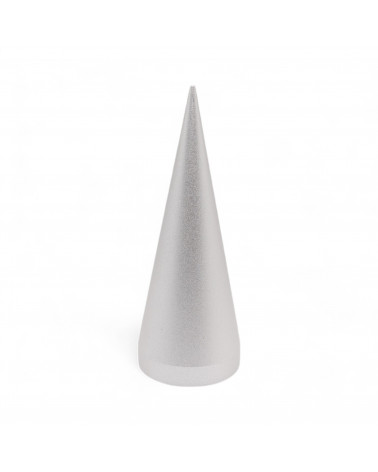 Espositore Per Anelli Di Metallo Cono Altezza 7.8cm 1 pezzo Argento