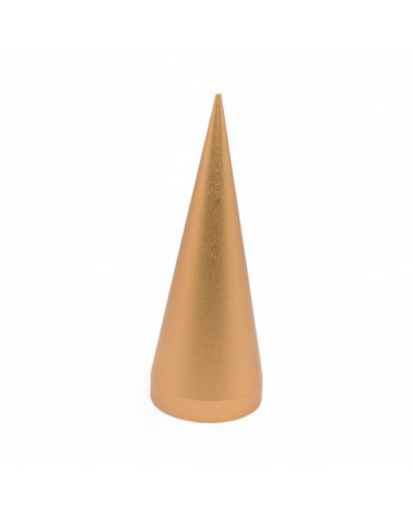 Espositore Per Anelli Di Metallo Cono Altezza 7.8cm 1 pezzo Oro