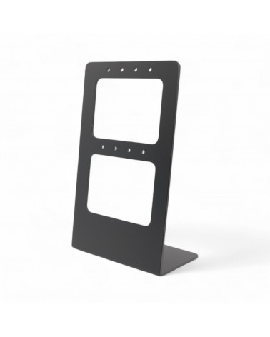 Espositore Per Orecchini Di Metallo Pannello 9x14cm 1 pezzo Nero