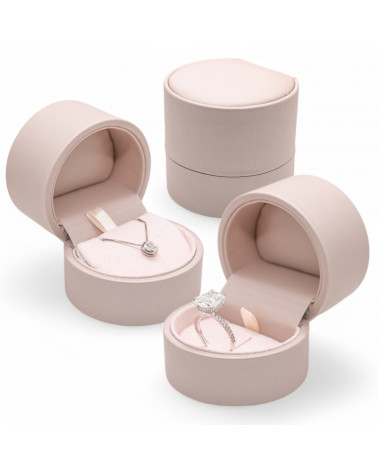 Astucci Per Gioielli Linea PORTOFINO  58x52x55mm Multiuso Anello/Collana 6 pezzi Rosa