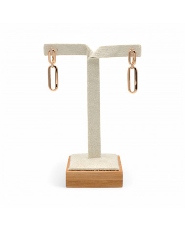 Espositore Pannello Per Orecchini Bambu H 115mm 2 pezzi