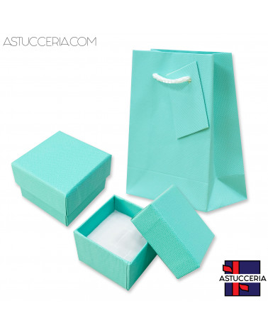 Astuccio In Cartoncino Linea RICCIONE  50x50x25mm 24 pezzi + Shopper