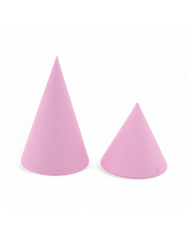 Espositore Per Anelli Linea MODULA Bioplastica 40x70mm 40x45mm 2 pezzi Rosa