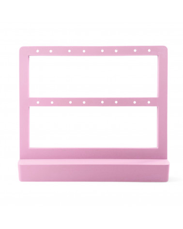 Espositore Per Orecchini Linea LAB 160x140x40mm 1 pezzo Rosa