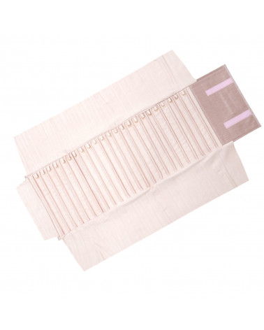 Rotolo Porta Gioielli Linea INCANTO 83x25cm Bracciali Rosa