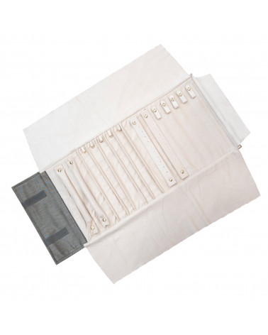 Rotolo Porta Gioielli Linea MOKA 60x25cm Misto Bronzo