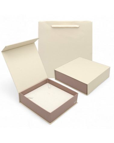 Astuccio In Cartoncino Linea LUGANO Chiusura Calamitata 150x150x45mm 6 pezzi