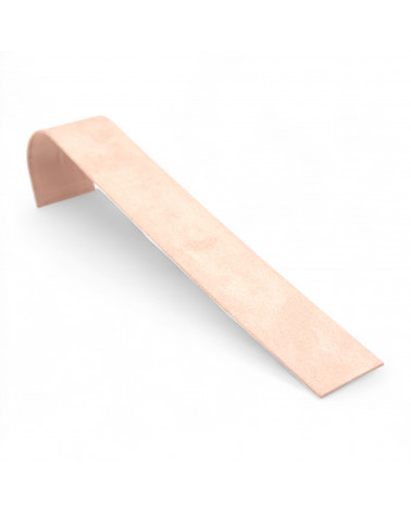 Espositore Per Bracciale Linea SIENA 220x40x50mm Suede 1 pezzo Rosa Cipria