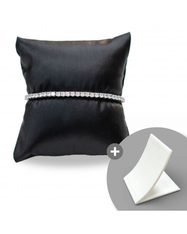 Espositore Per Bracciali Cuscinetti Con Stand LUXURY 9x10cm 2pz Nero