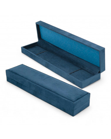 Astucci Per Gioielli Linea MARSIGLIA 220x55x35mm Bracciale 6 pezzi Blu