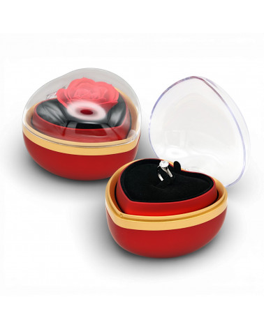 Astuccio Per Gioielli Linea ROSA Girevole Multiuso 110x100x90mm Rosso