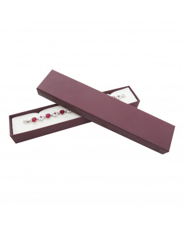 Astuccio In Cartoncino Linea PISA 215x45x25mm 12 pezzi Carta Soft Touch Rosso