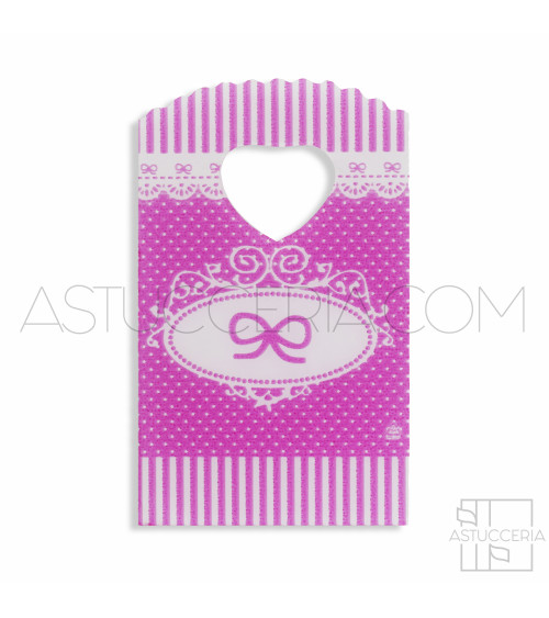 Busta Shopper Ultra Light 9x14cm 500pz Fiocco Fucsia