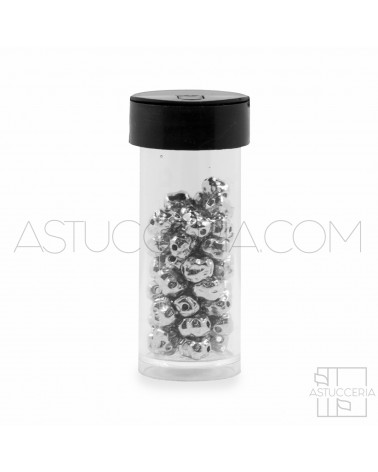 Contenitore Bottigliette Di Plexiglass Per Perline h 5,5cm 10 pezzi