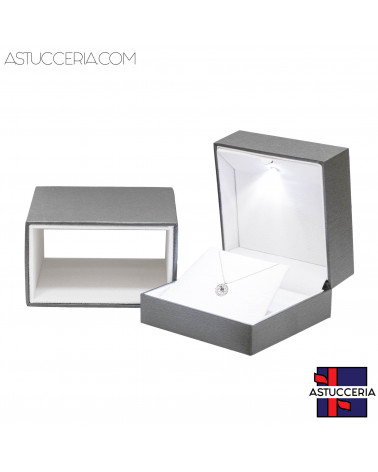 Astucci Per Gioielli Linea DUBAI Con Luce 110x100x68mm 6 pezzi Collana Argento