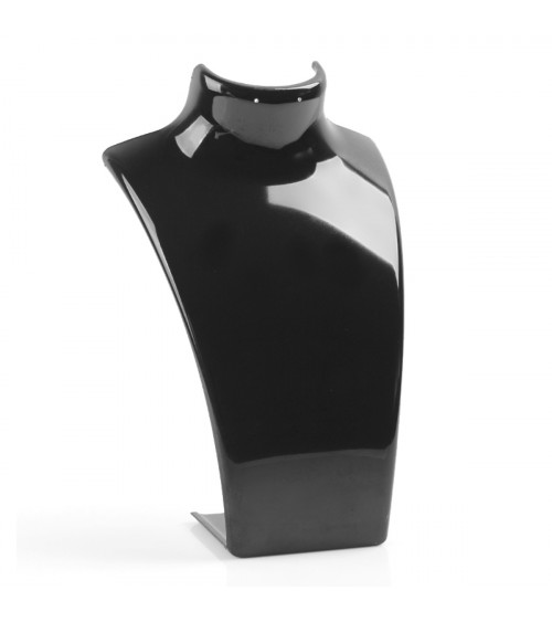 Espositore Per Collane E Orecchini Collo Di Acrilico ARIA 13x20cm 6 pezzi Nero